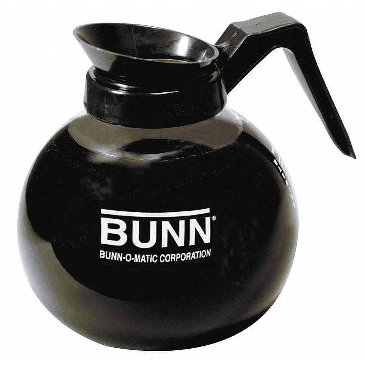 BUNN 12Cup Glass Coffee Decanter, Black