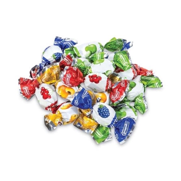 Colombina Delicate Fruit Drops Mini Fruit Filled Assortment, 2.2 lb Bag, (26900002)