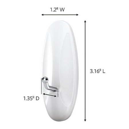 1Pack Command 17068-7ES Single Point Hook, PK7