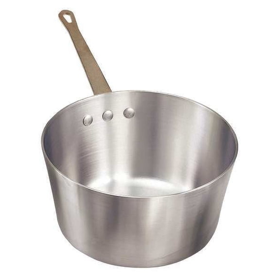 1Pack Crestware PAN2 Sauce Pan, 2-1/2 qt, Aluminum
