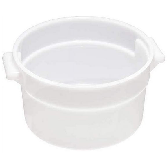 1Pack Crestware RCW2 Round Storage Container, White, 2qt.
