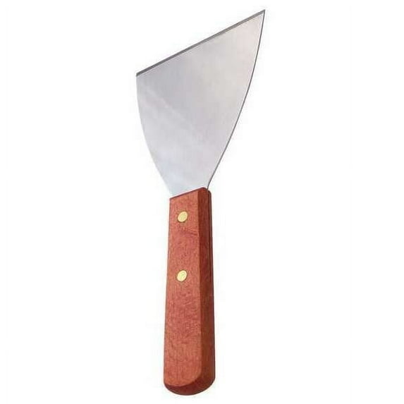 1Pack Crestware WHG45 Scraper, Brown, 4 in. L, Wood