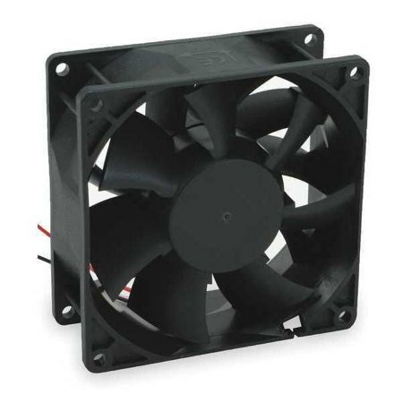1Pack Dayton 2RTH8 Standard Square Axial Fan, Square, 48V DC, - Phase, 75 cfm
