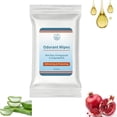 thumbnail image 1 of 1Pack Deodorizing Wipes Unscented Flushable Wipes - Extra-Large Adult Wet Wipes For Sensitive Skin- Infused With Vitamin E And Aloe - Septic And Sewer Safe(White), 1 of 9