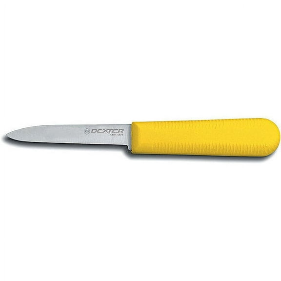 1Pack DexterRussell 15303Y Paring Knife, 3-1/4" L, SS Blade, Yellow