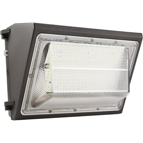 1Pack-Dusk to Dawn 180W LED Wall Pack Light Fixture, 25200LM 1500W HPS/HID Equivalent,100-277V, 5000K Daylight Commerical/Industrial Outdoor Security lighting, Waterproof for Entrance,Warehouse