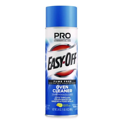1Pack EASY-OFF Fume Free Max Oven Cleaner, Foam, Lemon, 24 oz Aerosol Spray (85260EA)