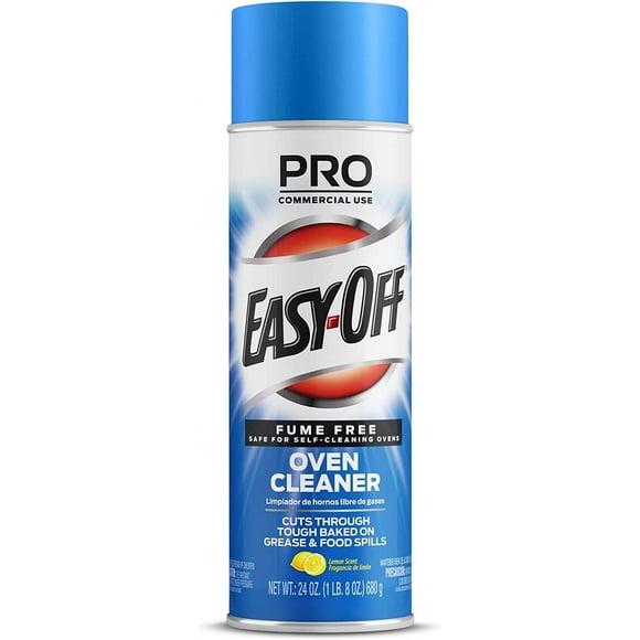 1Pack EASY-OFF Fume Free Max Oven Cleaner, Foam, Lemon, 24 oz Aerosol Spray (85260EA)