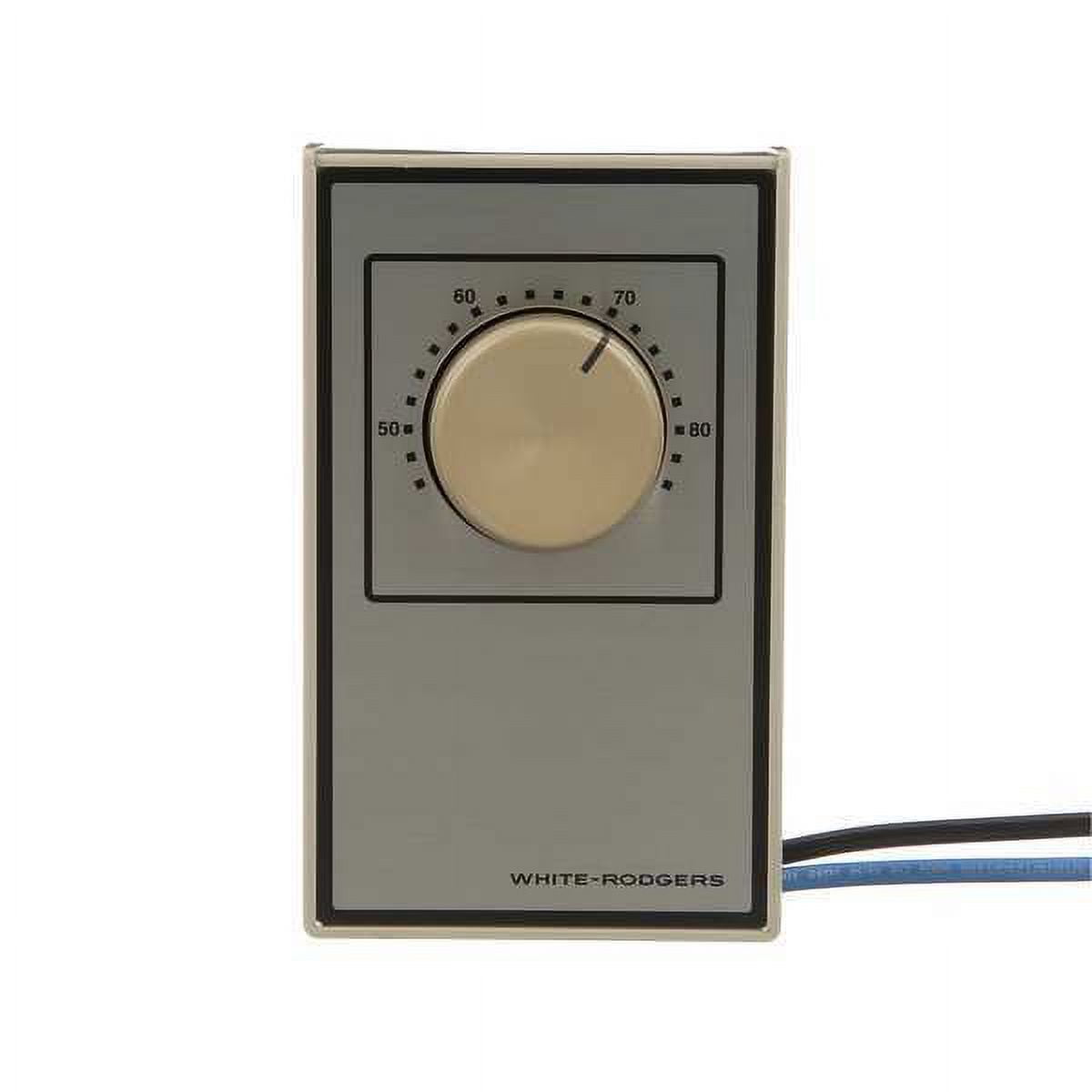 1Pack Emerson 1A65-641 Line Volt Mechanical Tstat, Open on Rise, Electrical  Box, SPST - Walmart.com