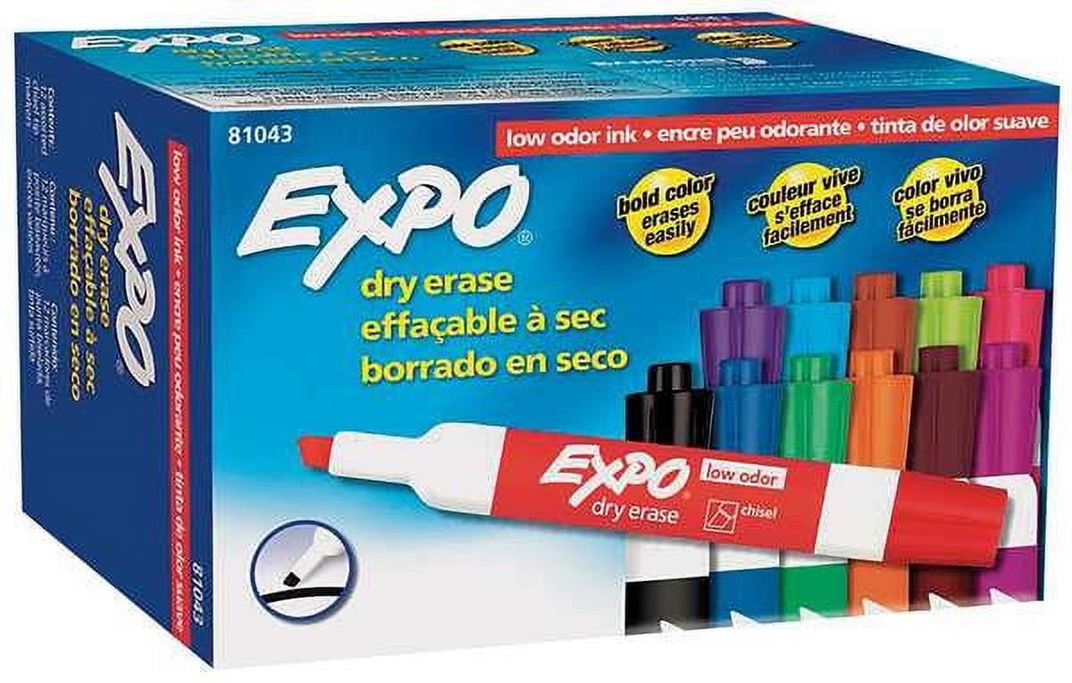 Dry Erase Stickables with Dry Erase Marker, Pastel  Assorted, 3 x 3, 12 Per Pack, 3 Packs FLP94433-3 52.63 New