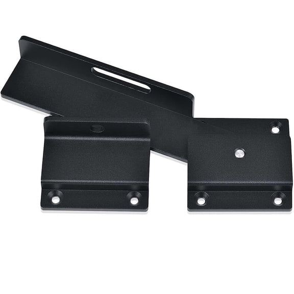 1Pack Flip Gate Latch Lock with Padlock Hole,4mm Heavy Duty Steel Adjustable