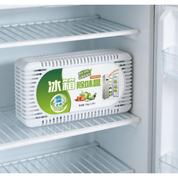 1Pack - Fridge Deodorizer & Odor Eliminator - More Powerful Than Baking Soda - Bamboo Activated Charcoal Bags Odor Absorber For Refrigerator or Freezer
