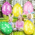 thumbnail image 1 of 1Pack Inflatable Easter Eggs Decorations Easter Inflatables Outdoor Decor PVC Kids Toys Colorful Eggs Inflatable Easter Eggs Ornaments for Yard, Lawn, Garden, Party, 1 of 9