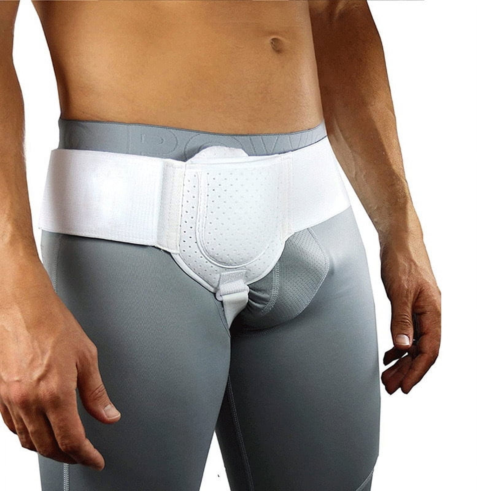1Pack Inguinal Hernia Belt for Men and Women ,One Size Fits Most (27"-55") ,Adjustable Support for Left or Right Side ,Comfortable Hernia Belt Truss for Inguinal, Groin, and Femoral Hernias