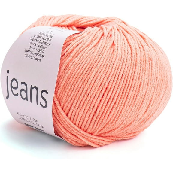 1Pack Jeans Yarn, Amigurumi Cotton Yarn, Cotton Yarn Crocheting, Knitting Yarn, amigurumi Cotton Yarn, 55% Cotton – 45% PAC (Poliacrylic)