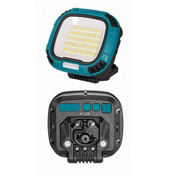 1Pack Magnetic Work Light LED Flood Light with 4 Brightness & 4 Color, USB Output & Waterproof for Car Repair, Construction, Emergency, Garage, Hurricane