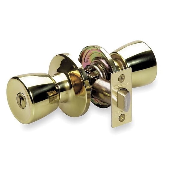 1 pc, Master Lock Knob Lockset, Mechanical, Privacy, Grd. 3
