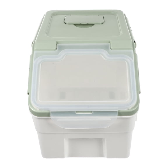 1Pack Pet Storage Buckets Pet Food Bucket Green Moisture Proof Pet Supplies