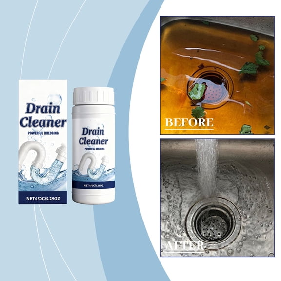 1Pack Powerful Sink & Drain Cleaner High Efficiency - Clog Remover Tornado Sink & Drain Cleaner