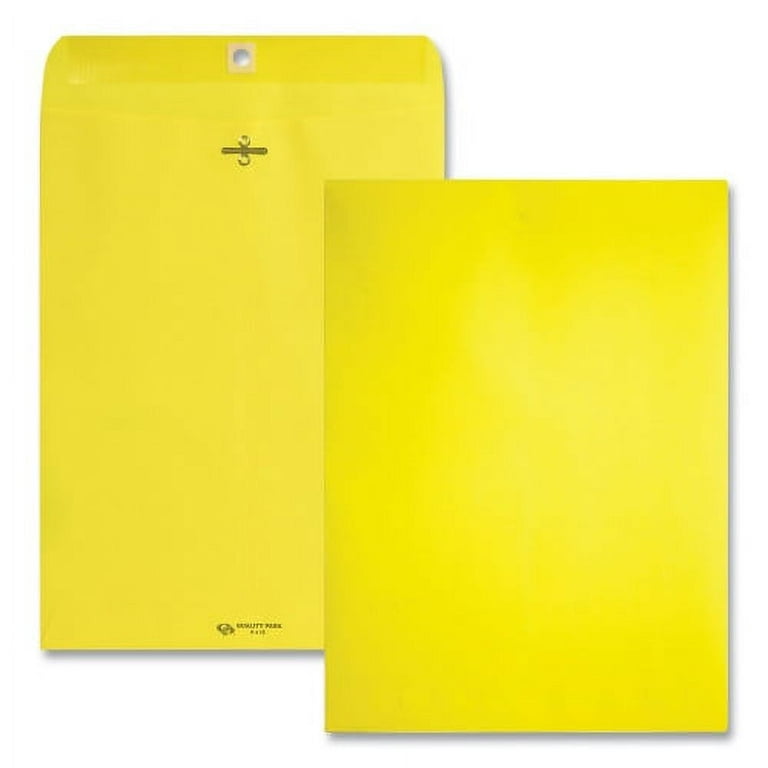 Clasp Envelope, 28 lb Bond Weight Paper, #90, Square Flap, Clasp/Gummed Closure, 9 x 12, Red, 10/Pack Clasp Envelope, 28 lb Bond Weight Paper, #90, Square Flap, Clasp/Gummed Closure, 9 x 12, Red, 10/Pack