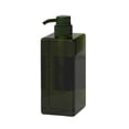 thumbnail image 1 of 1Pack Refillable Square Plastic Lotion Dispenser Empty Lotion Pump Bottle for Essential Oil Soap Lotion Shampoo, Bathroom/Kitchen/Travel Clear, 1 of 3