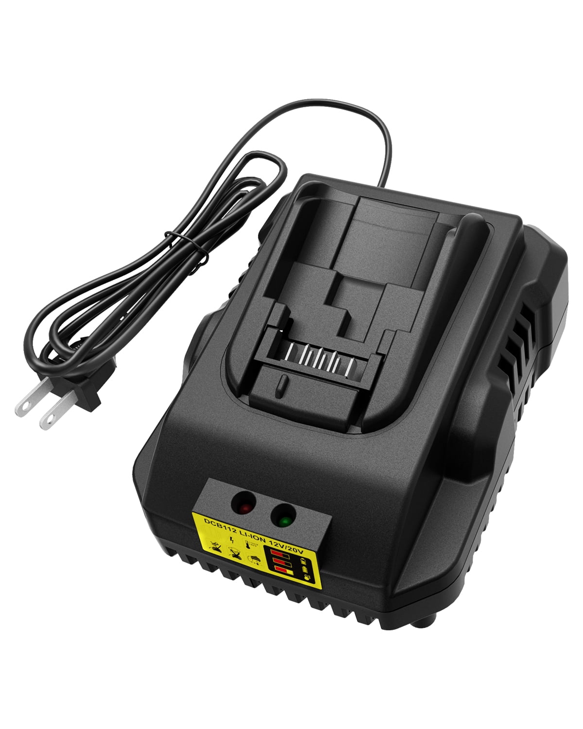 DC9310 Fast Battery Charger DW9116 DC9320 DC9319 for Dewalt 7.2V-18V XRP  NI-CD NI-MH Battery DC9096 DC9098 DC9099 DC9091 DC9071 DE9057 DW9096 DW9094  DW9072 (Yellow) 