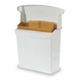 thumbnail image 1 of 1Pack Rubbermaid FG614000WHT Sanitry Napkn Rcptcl, 12-1/2In.x10-3/4In., 1 of 1
