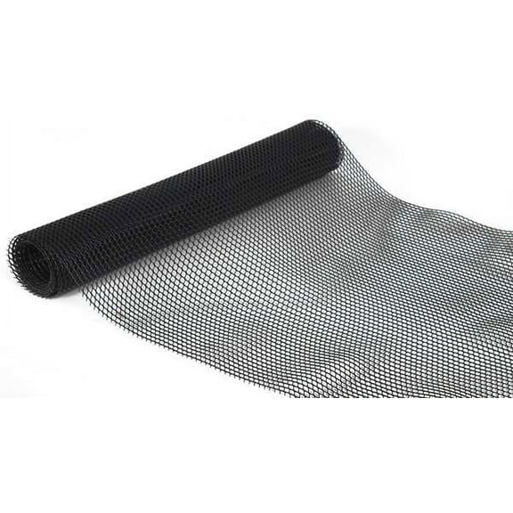 1Pack SanJamar PL0105GR Shelf Liner, Black, 2x10 Ft