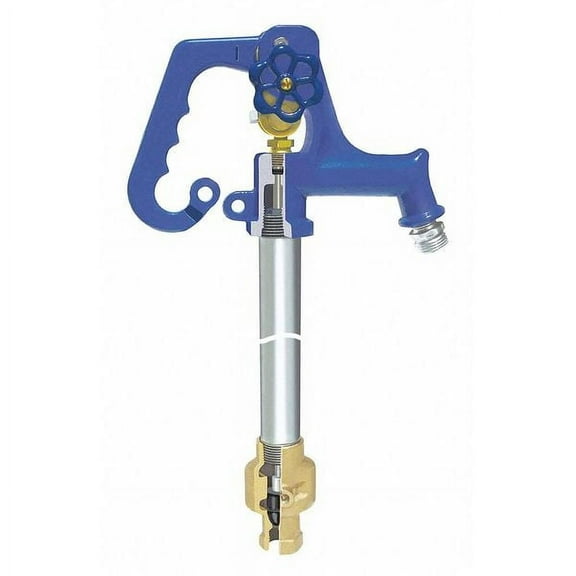 1Pack Simmons 804SB Frost Proof Yard Hydrant, 78-1/2" L