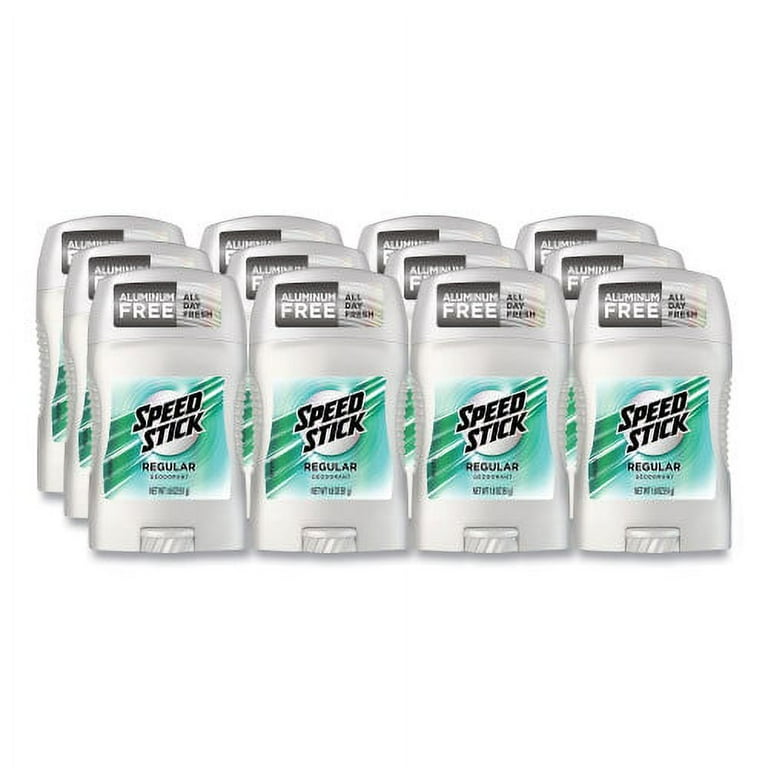 Deodorant, Regular Scent, 1.8 oz, White, 12/Carton Deodorant, Regular Scent, 1.8 oz, White, 12/Carton