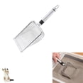thumbnail image 1 of 1Pack Stainless Steel Cat Litter Scoop, Metal Sifting Shovel with Ergonomic Handle, Fine Mesh for Quick Clump Separation, Anti-Rust Pet Cleaning Tool for Litter Box, Also for Beach Sand Toys, 1 of 10
