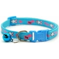 thumbnail image 1 of 1Pack XXS Dog Collar with Bell,Soft Nylon Identification Pink Cat Collar Girl Puppy Collar with Bells Adjustable Buckle for XXS Xs Tiny Little Pet Female Dogs,Neck 7.5-12.5 Inch, 1 of 7