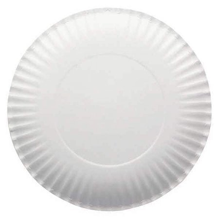 1Pack ZoroSelect 13109 Paper, Plate, Round, 9", White, PK1000