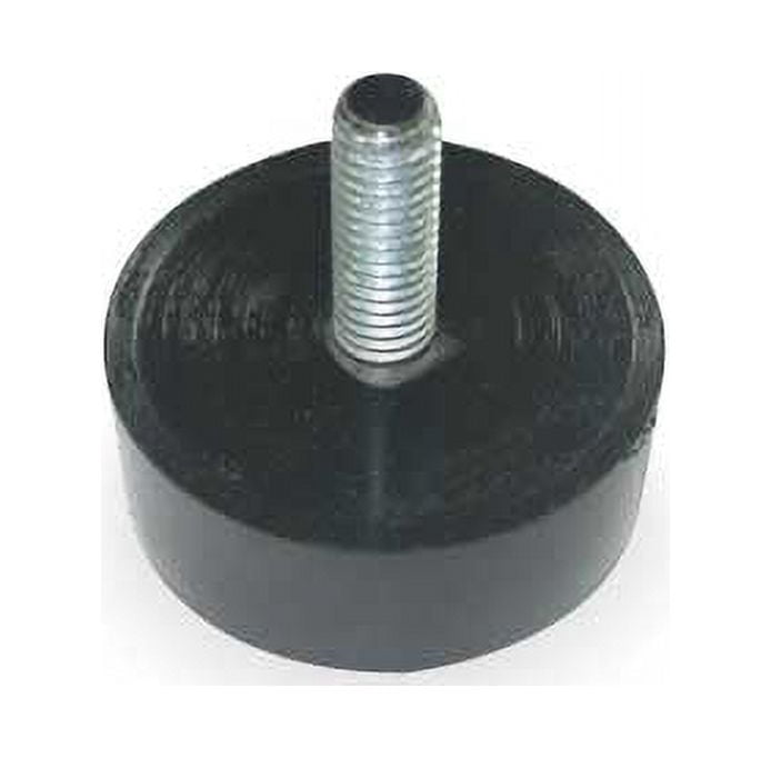Vibration Isolator - 310 Lb Capacity, 3/8-16 Thread, Rubber Shock Mount
