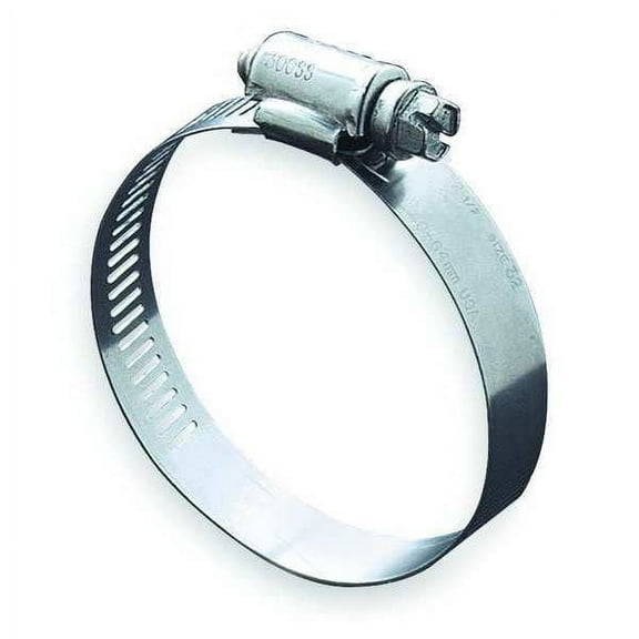 1 pc, Zoro Select Hose Clamp, 5 to 7 In, SAE 104, SS, PK10