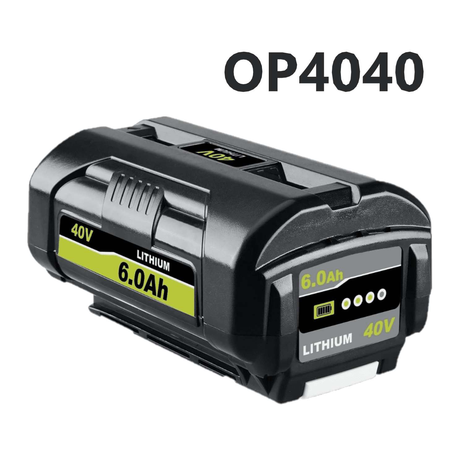 6.0Ah 40V Replace for Ryobi OP4040 Li-ion Battery OP4060 OP4015 OP4026 Cordless Power Tools
