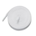 thumbnail image 1 of 1Pair 24 27 36 45 63 72 Inch Flat Shoelaces Replacement for Sneakers Boots White, 1 of 8