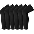 thumbnail image 1 of 1Pair/2Pairs/3Pairs Leg Sleeves Compression Long Knee Sleeve UV Protect for Men Women Sport Basketball Football, XXL, 1 of 7