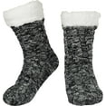 thumbnail image 1 of 1Pair/2Pairs/3Pairs Women Winter Thick Slipper Socks with Grippers Non Slip Warm Fuzzy Socks Christmas Gifts, 1 of 6