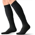 thumbnail image 1 of 1Pair/2Pairs Football Socks Ultra Long Cotton Knee High Socks Youth Adult, 1 of 5