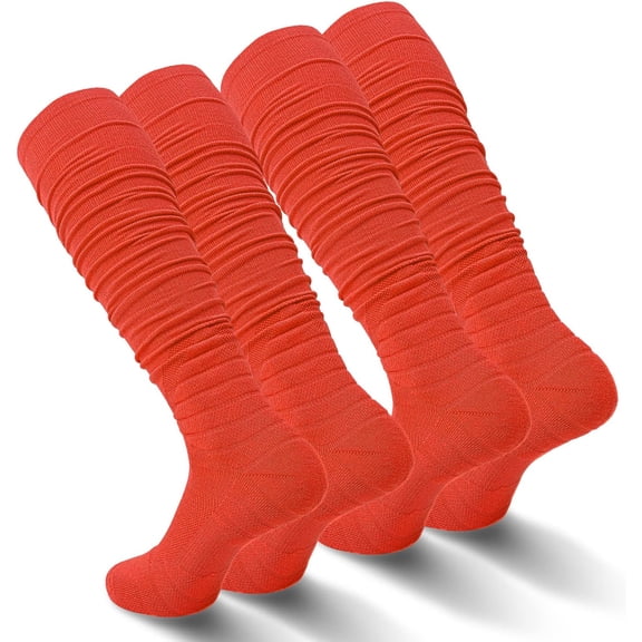 1Pair/2Pairs Football Socks Ultra Long Cotton Knee High Socks Youth Adult