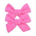 thumbnail image 1 of 1Pair 3" Baby Girl Hair Clips, Hair Bows for Girls Toddler Babies Kids Baby, Alligator Clip Hair Accessories, 1 of 8