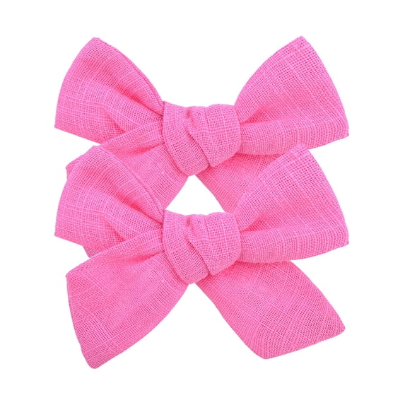 1Pair 3" Baby Girl Hair Clips, Hair Bows for Girls Toddler Babies Kids Baby, Alligator Clip Hair Accessories