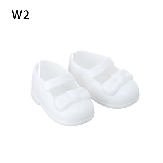 1Pair 30cm Doll Pink White Differents Toys Sandals Accessories Doll Clothes Doll Shoes W2