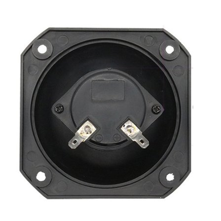 1Pair 4Inch Square Horn Piezoelectric Tweeter Speakers Durability ABS Square Treble Speakers High Sound Pressure 100dB