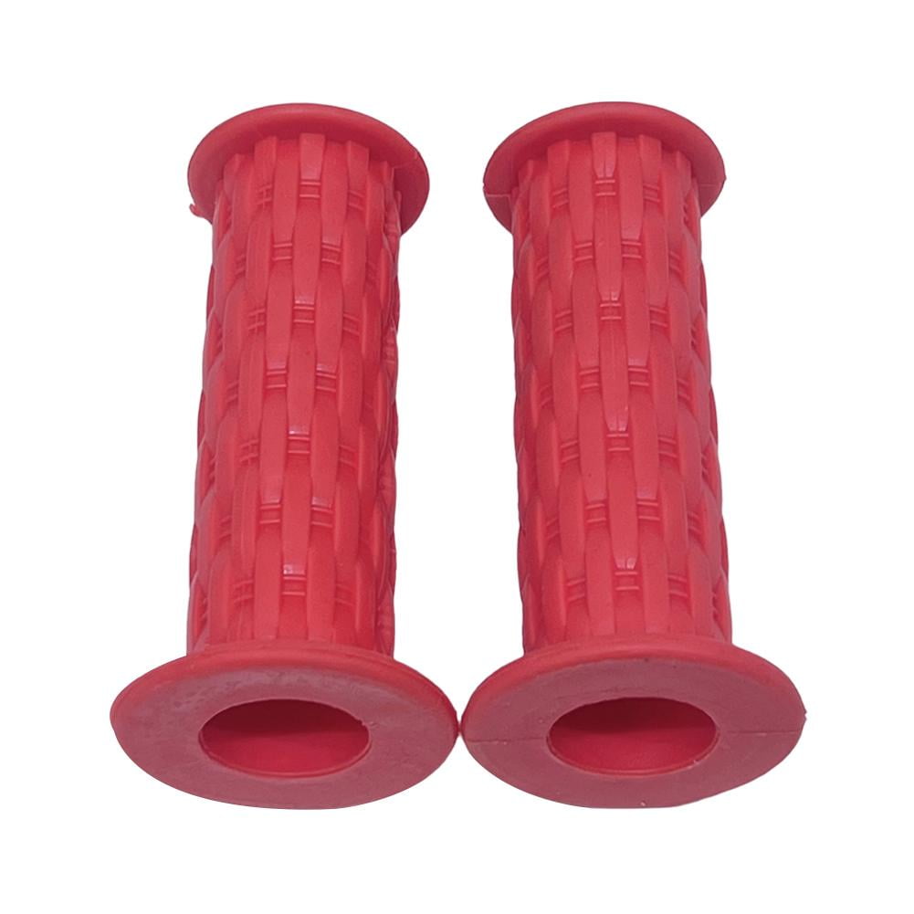 TUCKBOLD Child Bike Handlebar Grips Covers 105mm Long Soft | Children Bicycle End Grips Protector White 1 Pair - Online Marketplace