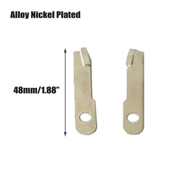 1Pair Adjustable Wood Circle Hole Cutting Drill Bit 30mm 40mm Silver Alloy Blade