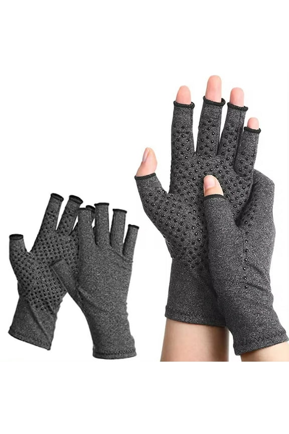 New 1Pair Arthritis Gloves Unisex Rheumatic Pressure Ulcer Gloves for Arthritic Carpal Tunnel Wrist Support