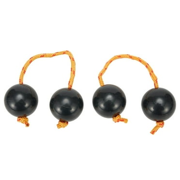 1Pair Asalato African Shakers Rattle Rhythm Percussion Fingertip Ball Instrument