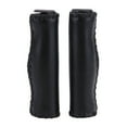 thumbnail image 1 of 1Pair Beach Cruiser Bike Bicycle Leather Handlebar Cover Grips Bar Cap, 1 of 1